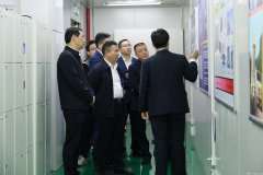 宜春市电子信息产业链招商小分队莅临重庆文韬精准农业科技有限公司参观调研